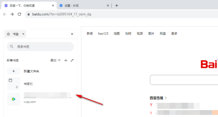谷歌浏览器收藏栏怎么显示出来7