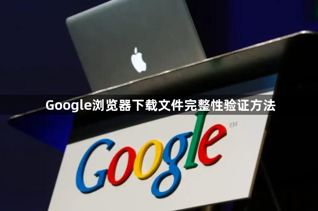 Google浏览器下载文件完整性验证方法1