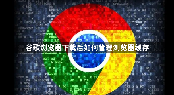 谷歌浏览器下载后如何管理浏览器缓存1