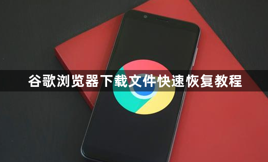 谷歌浏览器下载文件快速恢复教程1
