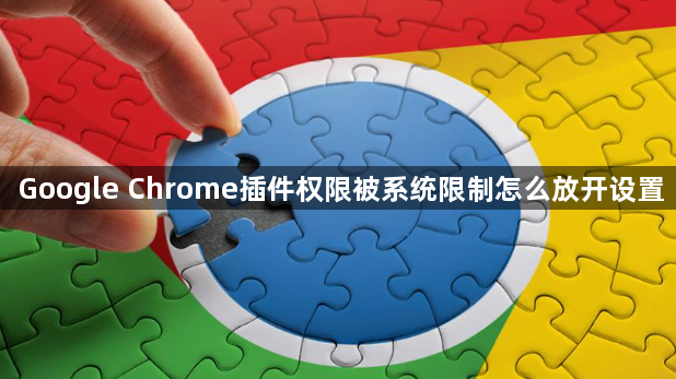 Google Chrome插件权限被系统限制怎么放开设置1