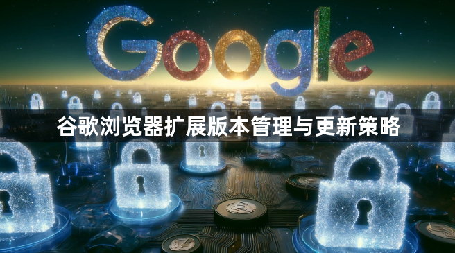 谷歌浏览器扩展版本管理与更新策略1