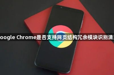 google Chrome是否支持网页结构冗余模块识别清理1