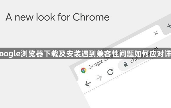 Google浏览器下载及安装遇到兼容性问题如何应对详解1