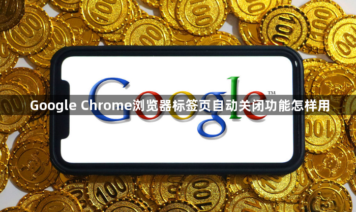 Google Chrome浏览器标签页自动关闭功能怎样用1
