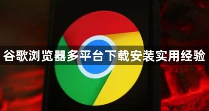 谷歌浏览器多平台下载安装实用经验1