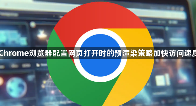 Chrome浏览器配置网页打开时的预渲染策略加快访问速度1