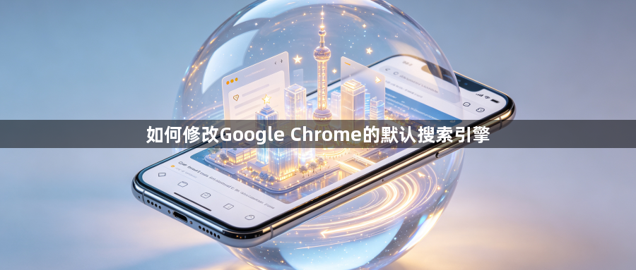 如何修改Google Chrome的默认搜索引擎1