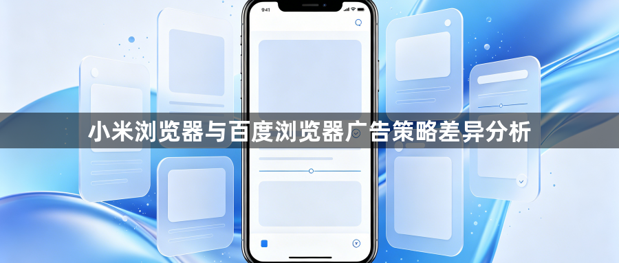 小米浏览器与百度浏览器广告策略差异分析1