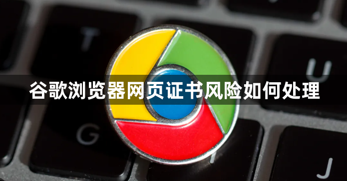 谷歌浏览器网页证书风险如何处理1