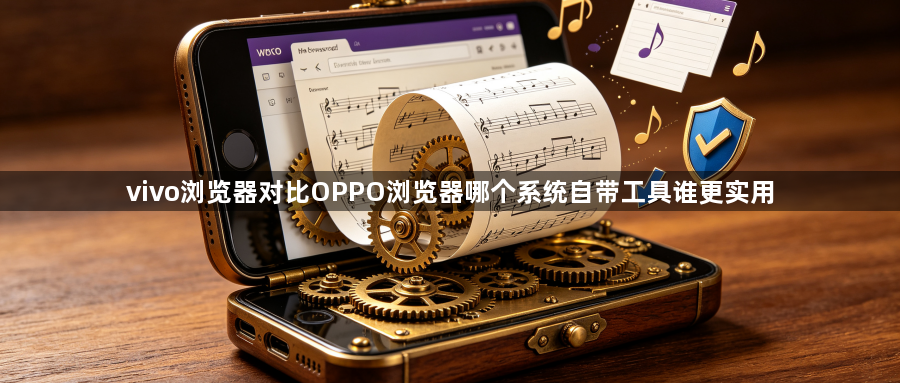 vivo浏览器对比OPPO浏览器哪个系统自带工具谁更实用1