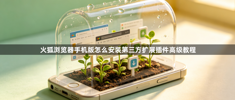 火狐浏览器手机版怎么安装第三方扩展插件高级教程1