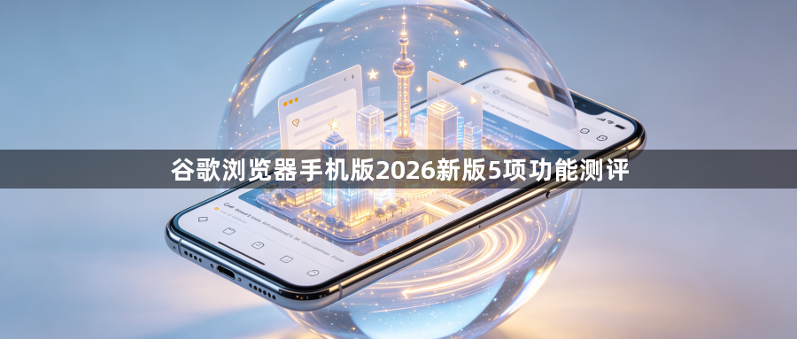 谷歌浏览器手机版2026新版5项功能测评1