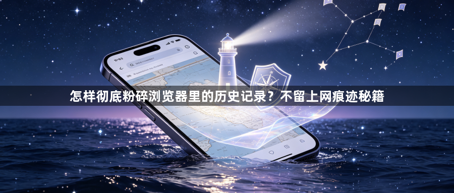 怎样彻底粉碎浏览器里的历史记录？不留上网痕迹秘籍1