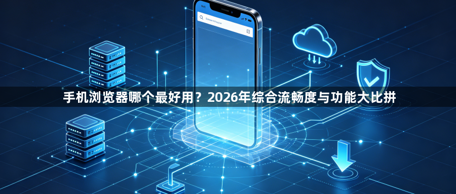 手机浏览器哪个最好用?2026年综合流畅度与功能大比拼1