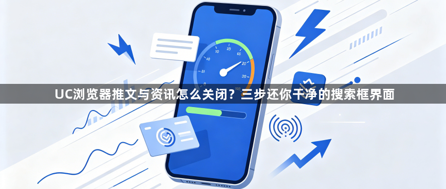 UC浏览器推文与资讯怎么关闭？三步还你干净的搜索框界面1