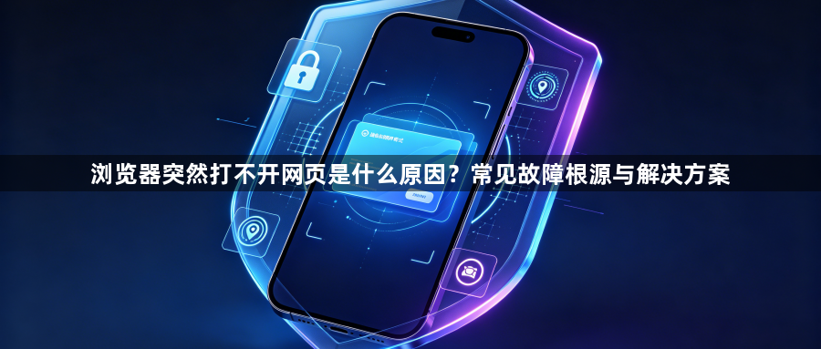 浏览器突然打不开网页是什么原因?常见故障根源与解决方案1