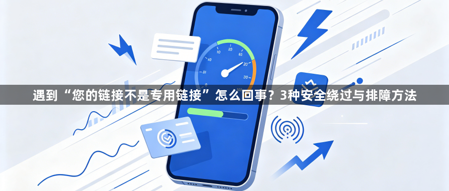 遇到“您的链接不是专用链接”怎么回事?3种安全绕过与排障方法1