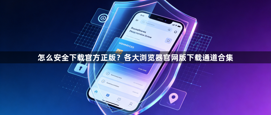 怎么安全下载官方正版?各大浏览器官网版下载通道合集1