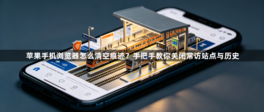 苹果手机浏览器怎么清空痕迹？手把手教你关闭常访站点与历史1