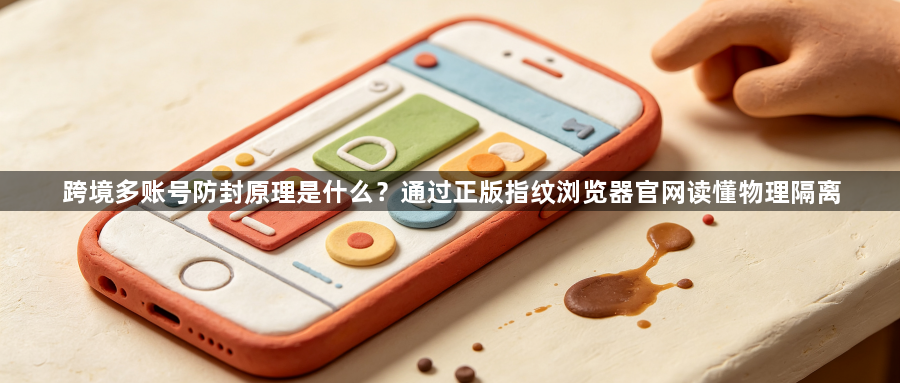 跨境多账号防封原理是什么？通过正版指纹浏览器官网读懂物理隔离1