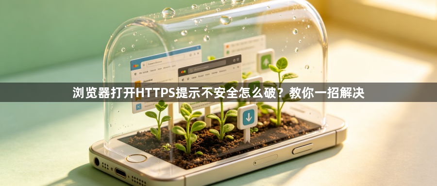 浏览器打开HTTPS提示不安全怎么破？教你一招解决1