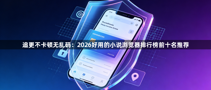 追更不卡顿无乱码:2026好用的小说浏览器排行榜前十名推荐1