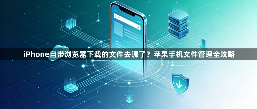 iPhone自带浏览器下载的文件去哪了？苹果手机文件管理全攻略1