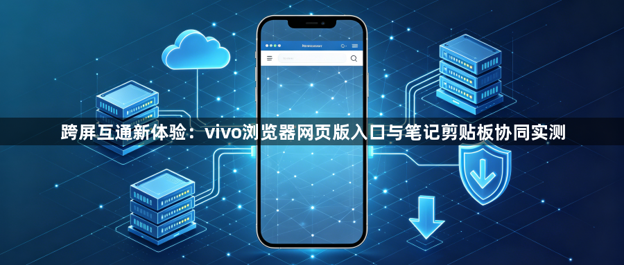跨屏互通新体验:vivo浏览器网页版入口与笔记剪贴板协同实测1