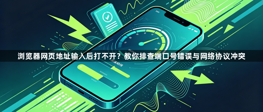 浏览器网页地址输入后打不开？教你排查端口号错误与网络协议冲突1