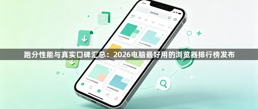 跑分性能与真实口碑汇总:2026电脑最好用的浏览器排行榜发布1