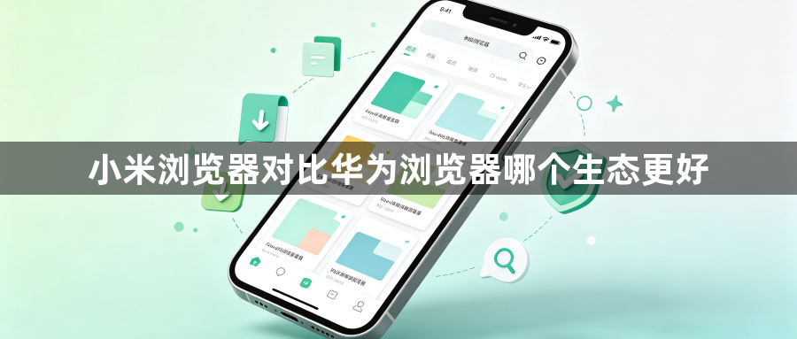 小米浏览器对比华为浏览器哪个生态更好1