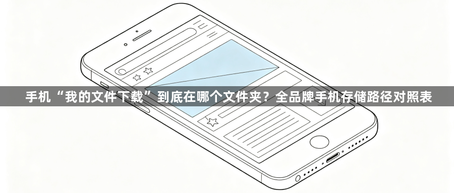 手机“我的文件下载”到底在哪个文件夹？全品牌手机存储路径对照表1