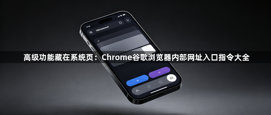 高级功能藏在系统页：Chrome谷歌浏览器内部网址入口指令大全1